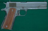 Remington Rand --- 1911A1 US Army --- .45 ACP - 1 of 5
