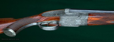 Holland & Holland --- Royal Sidelock Ejector Double Rifle --- .500/465 H&H - Image 4 of 11