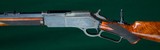 Winchester --- Model 1876 Deluxe Rifle --- .45-75 --- Restored by Doug Turnbull - 4 of 6