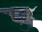 Colt -- Single Action Army --- Second Generation --- Factory "D" Engraved --- .45 Long Colt - 4 of 10