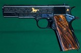 Winston Churchill Engraved, Colt Government Model 1911A1 --- .45 ACP - 2 of 12