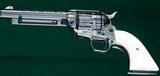 Colt --- Single Action Army, 3rd Generation --- .45 Colt --- Engraved by Barry Lee Hands - 6 of 12