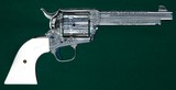 Colt --- Single Action Army, 3rd Generation --- .45 Colt --- Engraved by Barry Lee Hands - 3 of 12
