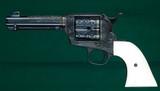 Colt --- Single Action Army, 3rd Generation --- .45 Colt --- Ben Shostle Engraved - 2 of 10