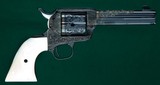 Colt --- Single Action Army, 3rd Generation --- .45 Colt --- Ben Shostle Engraved - 1 of 10