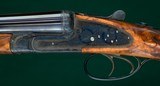 Westley Richards --- Sidelock Ejector --- 12 Gauge, 2 3/4" Chambers --- in Oak & Leather Case - 4 of 13