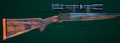 Holland & Holland --- Royal Deluxe Sidelock Ejector Double Rifle --- .458 Win. Magnum