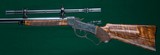 Classic Arms Corporation --- Custom Ballard Two-Barrel Set --- .22 Long Rifle and .22 Magnum Rimfire - 8 of 9