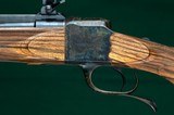 Don Klein --- Custom Hagn-Actioned Falling Block Single Shot Rifle --- .300 H&H Magnum - 5 of 11
