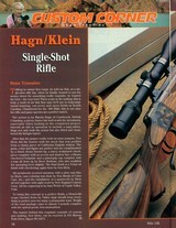 Don Klein --- Custom Hagn-Actioned Falling Block Single Shot Rifle --- .300 H&H Magnum - 9 of 11