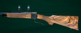 Don Klein --- Custom Hagn-Actioned Falling Block Single Shot Rifle --- .300 H&H Magnum - 1 of 11