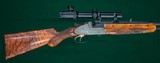 Hubertus [Merkel] --- Model 323E Hand-Detachable, Sidelock Ejector Double Rifle --- 9.3x74R - 5 of 7