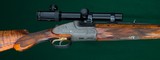 Hubertus [Merkel] --- Model 323E Hand-Detachable, Sidelock Ejector Double Rifle --- 9.3x74R - 3 of 7