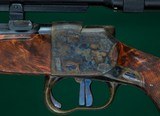 Glaser, Zurich --- Heeren Falling Block Single Shot Rifle --- 8x68S - 2 of 12