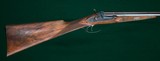 Joseph Needham, London --- Bar-in Wood Hammer Sidelever Sidelock Shotgun --- 12 Gauge, 2 1/2" Chambers - 5 of 9