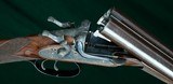 Joseph Needham, London --- Bar-in Wood Hammer Sidelever Sidelock Shotgun --- 12 Gauge, 2 1/2" Chambers - 3 of 9