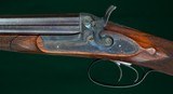 Joseph Needham, London --- Bar-in Wood Hammer Sidelever Sidelock Shotgun --- 12 Gauge, 2 1/2" Chambers - 2 of 9