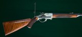 C B Holden, Worcester, Mass. --- Hammer Falling Block Sidelock Single Shot Long Range Creedmoor Rifle --- .36 Calibre - 5 of 8