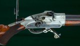 C B Holden, Worcester, Mass. --- Hammer Falling Block Sidelock Single Shot Long Range Creedmoor Rifle --- .36 Calibre - 3 of 8
