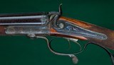 John Lyell, Aberdeen --- Hammer Underlever Sidelock Double Rifle --- .500 Black Powder Express - 2 of 12
