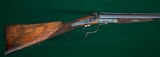 John Lyell, Aberdeen --- Hammer Underlever Sidelock Double Rifle --- .500 Black Powder Express - 5 of 12