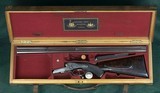 Alexander Henry --- Consecutive Pair Cased Sidelock Hammerless Underlever Double Rifles --- .450 BPE - 13 of 15