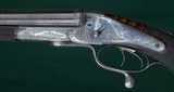 Alexander Henry --- Consecutive Pair Cased Sidelock Hammerless Underlever Double Rifles --- .450 BPE - 4 of 15
