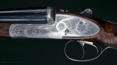 Armas Garbi --- Model De Luxe, Cased, Consecutive Pair, Self-Opening Sidelock Ejectors --- 12 Gauge, 2 3/4