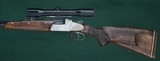 Johan Fanzoj, Ferlach --- Bergstutzen ---Dual-Calibre, Hand-Detachable Sidelock Double Rifle --- 5.6x50R & 7x75R - 5 of 9