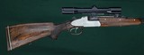 Johan Fanzoj, Ferlach --- Bergstutzen ---Dual-Calibre, Hand-Detachable Sidelock Double Rifle --- 5.6x50R & 7x75R - 6 of 9