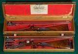 James Beattie & Son --- Matched Cased Consecutive Pair Deluxe Snider-Action Sporting Rifles --- .577 Snider 2