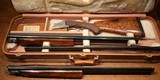 Belgian Browning --- B-25 Superposed Diana Grade 3-Barrel Skeet Set --- 20ga, 2 3/4