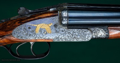 Westley Richards --- Sidelock Ejector Engraved by Keith Thomas --- 12 Gauge, 2 3/4