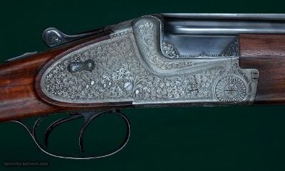 Merkel --- Grade 203-E Hand-Detachable Sidelock Ejector --- 12 Gauge, 2 3/4