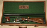 Merkel --- Model 301-E Boxlock Ejector --- 12 Gauge, 2 3/4