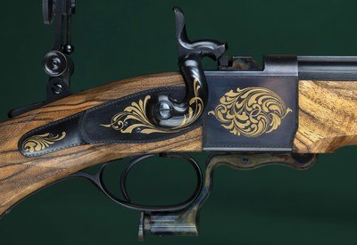 Steve Earle & Steve Durren --- Custom Frank Wesson No.1 Single Shot --- .45-90