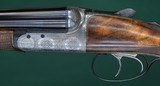 John Dickson & Sons --- Consecutive pair, Round Action Shotguns --- 12 Gauge, 2 3/4