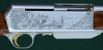 Belgian Browning --- BAR Grade IV --- 7mm Remington Magnum - Image 1 of 8