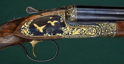 J. Purdey & Sons --- Matched Consecutive Pair Sidelock Ejectors --- 12 Gauge, 2 3/4
