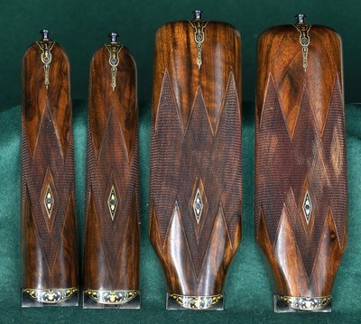J. Purdey & Sons --- Matched Consecutive Pair Sidelock Ejectors --- 12 Gauge, 2 3/4
