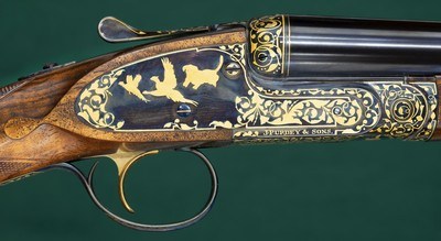 J. Purdey & Sons --- Matched Consecutive Pair Sidelock Ejectors --- 12 Gauge, 2 3/4