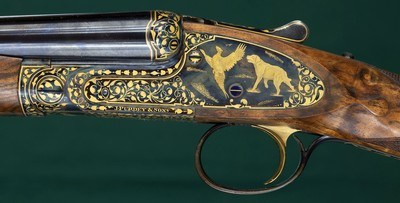 J. Purdey & Sons --- Matched Consecutive Pair Sidelock Ejectors --- 20 Gauge, 2 3/4