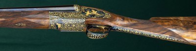 J. Purdey & Sons --- Matched Consecutive Pair Sidelock Ejectors --- 20 Gauge, 2 3/4
