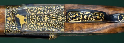 J. Purdey & Sons --- Matched Consecutive Pair Sidelock Ejectors --- 20 Gauge, 2 3/4