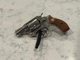Smith & Wesson Model 36 .38 Sp Nickel 1976-77 Pre-lock - 3 of 15