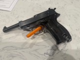 WW2 Military Issue German Walther P38 ac 42 WaA 359 Dirty Bird - 2 of 5