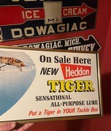 Original 1967 Heddon Tiger Litho Advertising Poster - 4 of 5