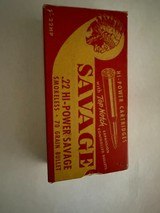22 Savage High Power Ammo Full Box - 5 of 5