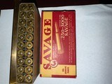 Savage 250-3000 Soft Point Ammo Full Box - Excellent - 2 of 10