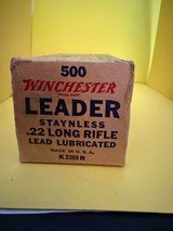 Winchester 22 Long Rifle Leader Ammo - 6 of 7